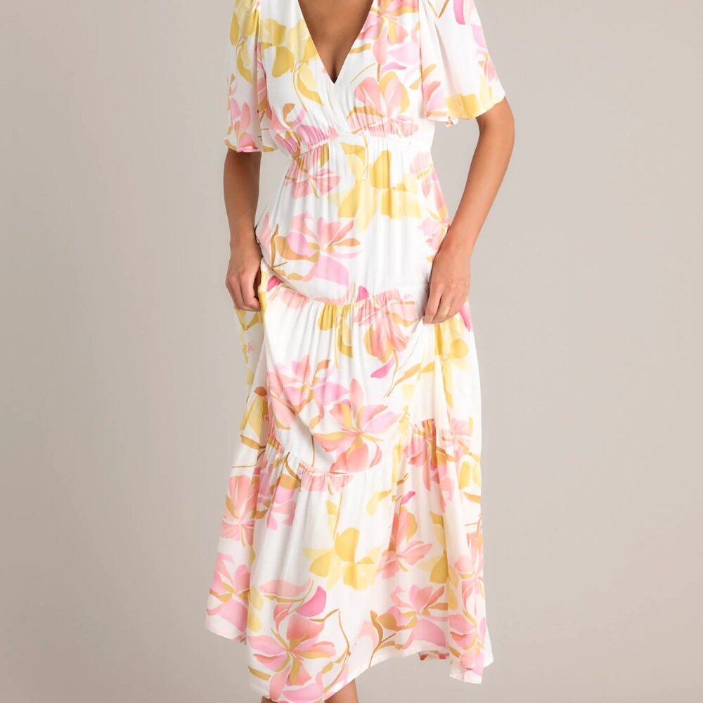 Z Supply Kat Golden Hour Floral Dress